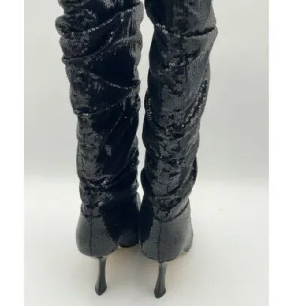 Michael Kors Luna Sequin boots